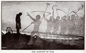 Scythe Collection: Cartoon, The Harvest of War, WW1