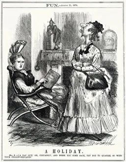 Tory Gallery: Cartoon, A Holiday (Disraeli)