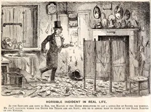Images Dated 20th November 2020: Cartoon, Horrible Incident in Real Life