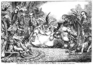 Monitor Gallery: Cartoon, Introduction of Citizen Volpone... at Paris