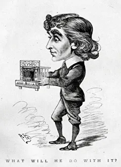 Acte Gallery: Cartoon, What Will He Do With It?