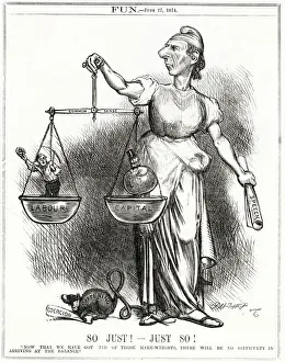 Tory Gallery: Cartoon, So Just! -- Just So! (Disraeli)