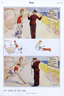 Images Dated 26th September 2018: Cartoon, The Letter of the Law, by Ghilchick