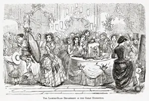Cartoon, Looking Glass Department - Great Exhibition