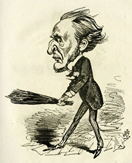 Annoyance Gallery: Cartoon, Lord Cairns annoyed by his sons debts