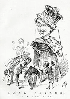 Cartoon, Lord Cairns, In A New Part