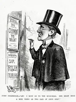 Acte Gallery: Cartoon, Lord Coleridge, British lawyer and judge