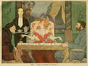 Butler and Tray