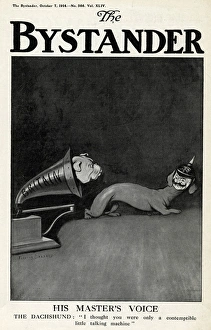 Amplifier Collection: Cartoon, His Masters Voice, WW1