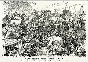 Puzzle Prints: Cartoon, Metropolitan Prize Puzzles No. 1
