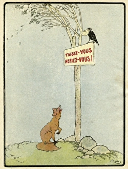 Fable Collection: Cartoon, Keep your mouth shut, WW1
