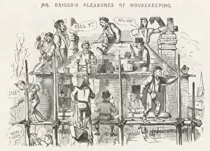 Housekeeping Collection: Cartoon, Mr Briggss Pleasures of Housekeeping