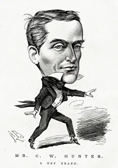 Brand Gallery: Cartoon, Mr G W Hunter, A Dry Brand