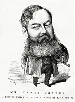 Craven Prints: Cartoon, Mr Hawes Craven