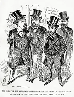 Dismay Prints: Cartoon, Music Hall Proprietors