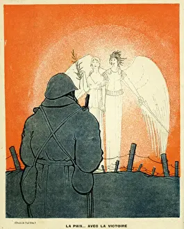 Shining Prints: Cartoon, New Year gifts for France, WW1