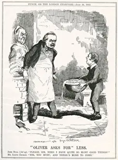 Twist Prints: Cartoon, Oliver Asks For Less