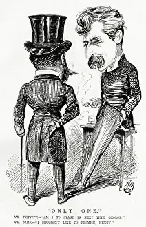 Acte Prints: Cartoon, Only One, Henry Pettitt and George Sims