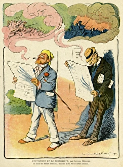 Reaction Collection: Cartoon, The Optimist and the Pessimist
