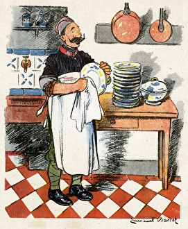Cartoon, Their munitions factories, WW1