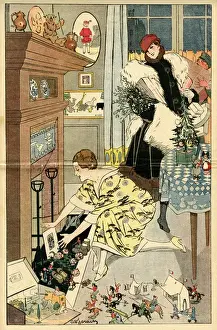 Prepare Prints: Cartoon, There will be a party, WW1