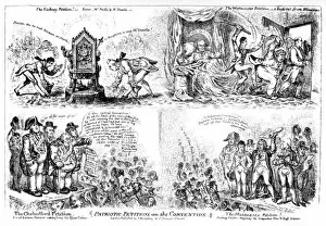 Chelmsford Gallery: Cartoon, Patriotic Petitions on the Convention
