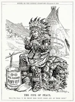Warren Gallery: Cartoon, The Pipe of Peace