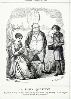 Images Dated 20th December 2019: Cartoon, A Plain Question