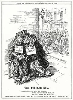 Images Dated 12th March 2020: Cartoon, The Popular Guy (Lloyd George)