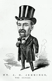 Cartoon portrait, Mr J H Jennings, The Oxford