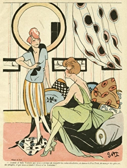 Two Elegant Ladies