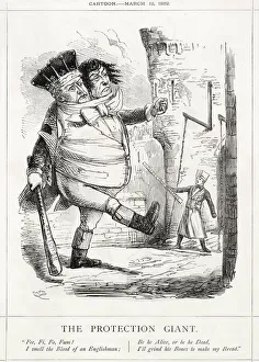 Images Dated 30th December 2019: Cartoon, The Protection Giant