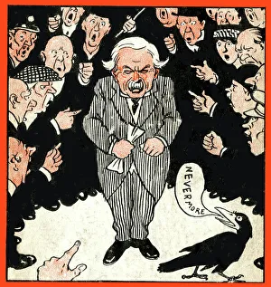 Finger Prints: Cartoon, Quoth the Raven, David Lloyd George