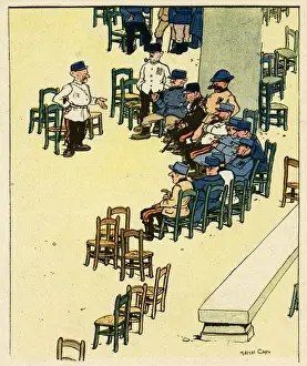 Excuse Prints: Cartoon, The right way, WW1