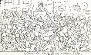 Cartoon, Sam Hall, Cider Drinking Song