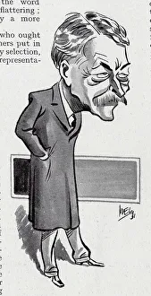 Ryder Prints: Cartoon of Samuel Ryder