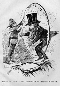 Cartoon, Scene at Henglers Circus, London. Available as Photo Prints, Wall Art and other products #14310674 Cartoon, Scene at Henglers Circus, London. Available as Photo Prints, Wall Art and other products #14310674