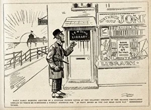 Lending Prints: Cartoon, Seaside Lending Library