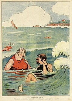 Confidence Gallery: Cartoon, A Secret, WW1