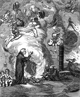 Alderman Gallery: Cartoon, Shakespeare Sacrificed