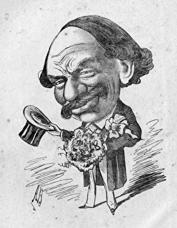 Images Dated 22nd January 2016: Cartoon, Sir Julius Benedict