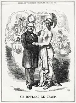 Images Dated 16th December 2019: Cartoon, Sir Rowland Le Grand