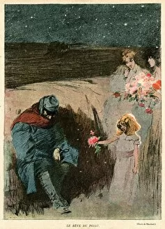 Ghosts Gallery: Cartoon, The Soldiers Dream, WW1