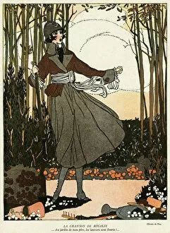 Blossoming Gallery: Cartoon, The Song of Rosalie, WW1