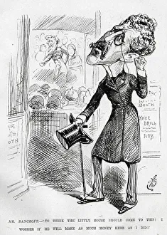 Management Collection: Cartoon, Squire Bancroft and General William Booth