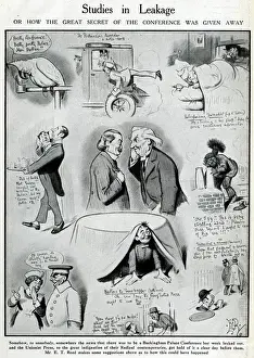 Eavesdropping Prints: Cartoon, Studies in Leakage