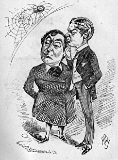 Cartoon, Thomas Thorne and David James Cartoon, Thomas Thorne and David James