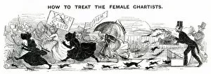 Rats Gallery: Cartoon, How to Treat the Female Chartists