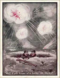 Trenches Collection: Cartoon on the Trenches