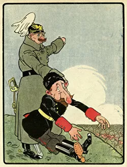 Ridicule Gallery: Cartoon, The Ultimate Precaution, WW1